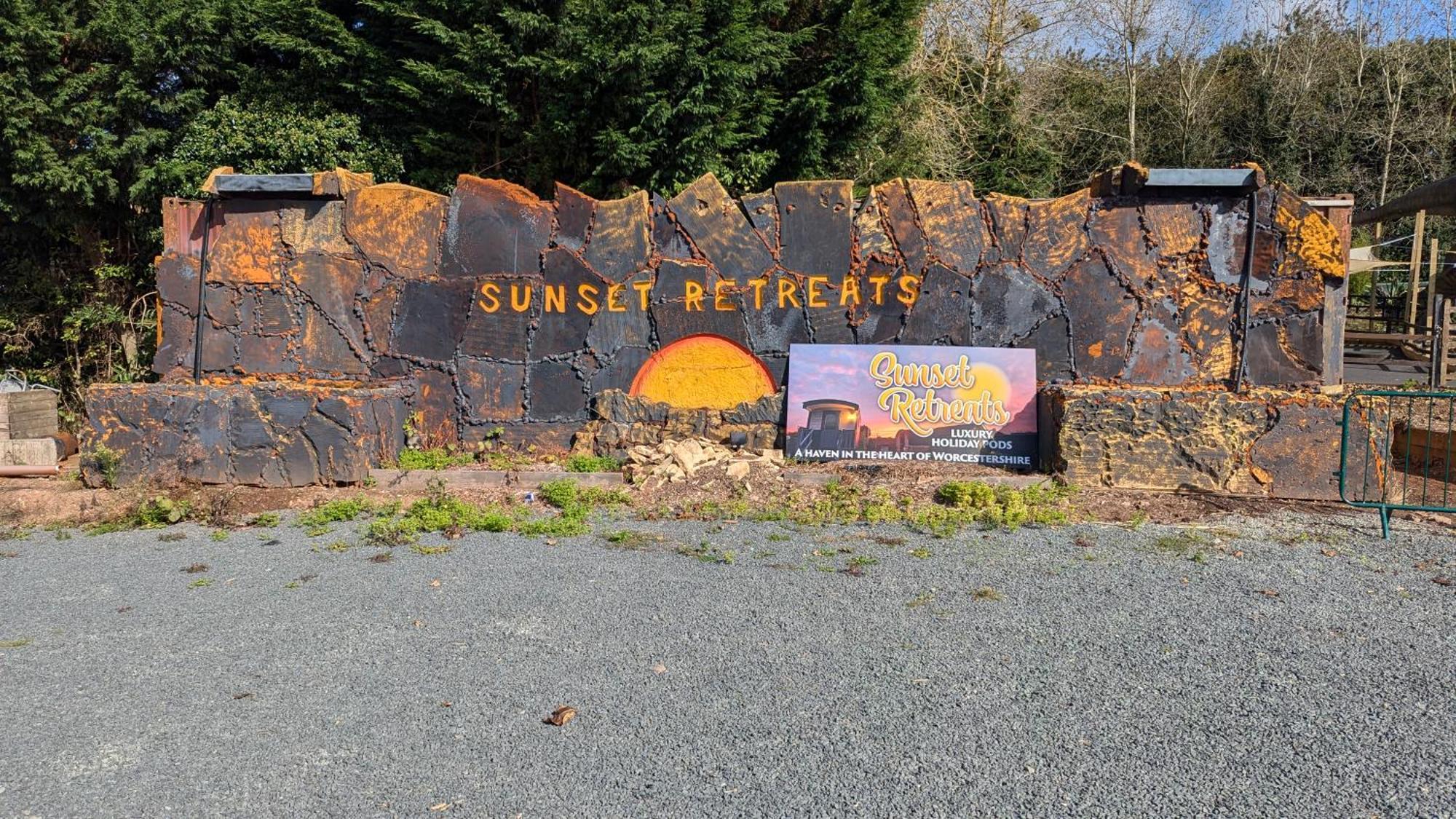 Sunset Retreats Safari Tent Ombersley Exterior photo
